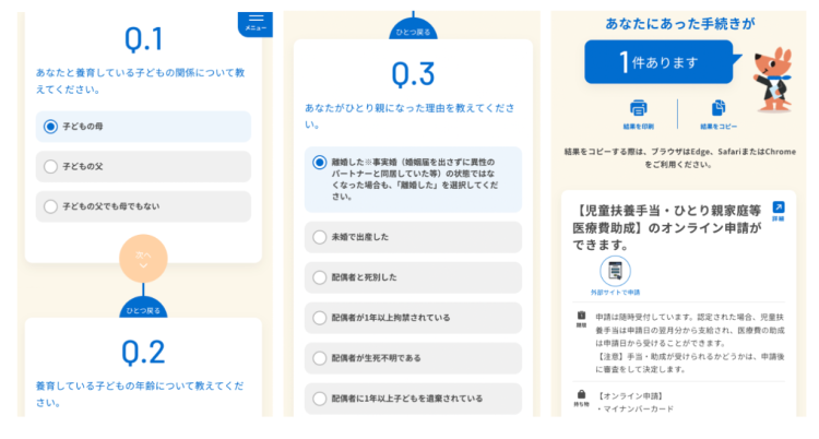 手続きナビ平塚市版